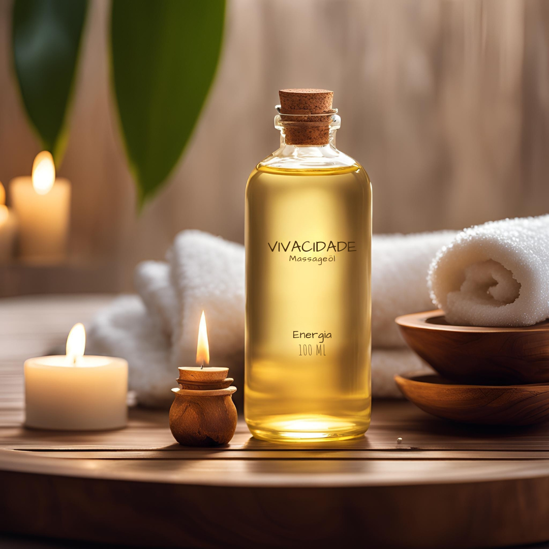 Aromatherapie Luxus-Massageöl - "Energia"  | 250 ML